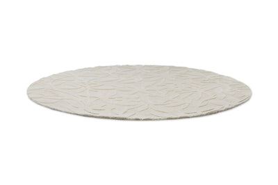 Laura Ashley Cleavers Rug Natural Round