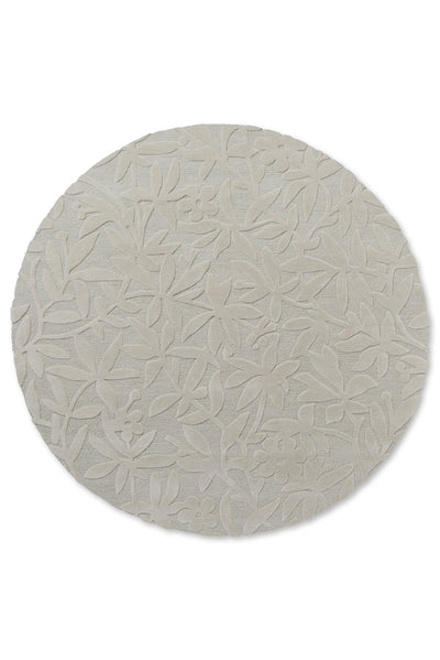 Laura Ashley Cleavers Rug Natural Round