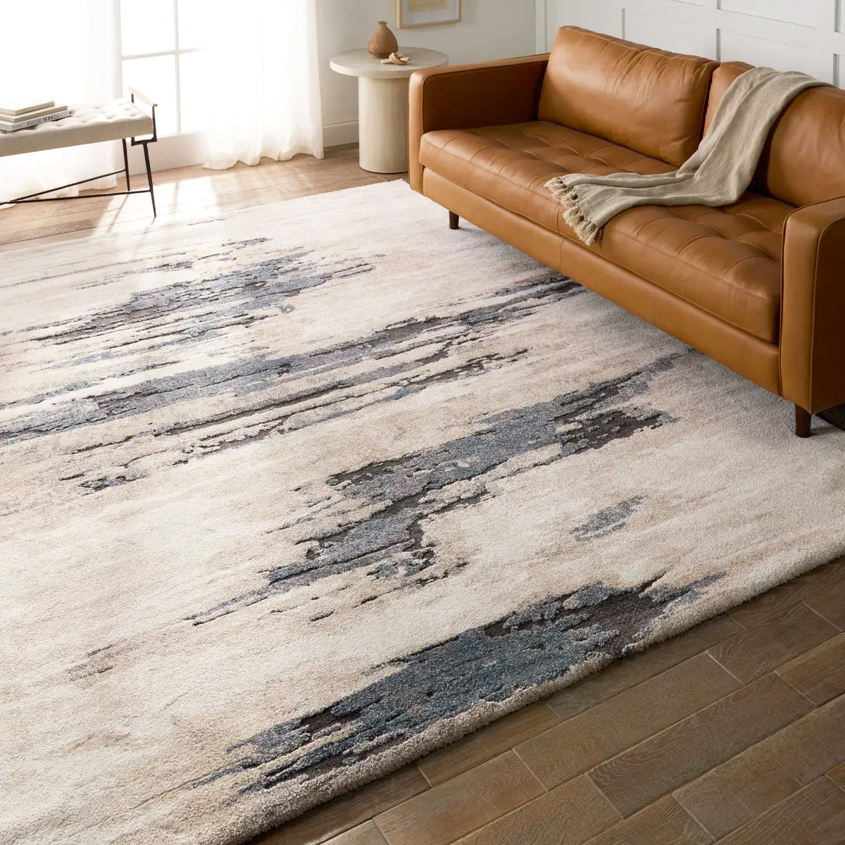 Formation 55 Rug Silver Rectangle