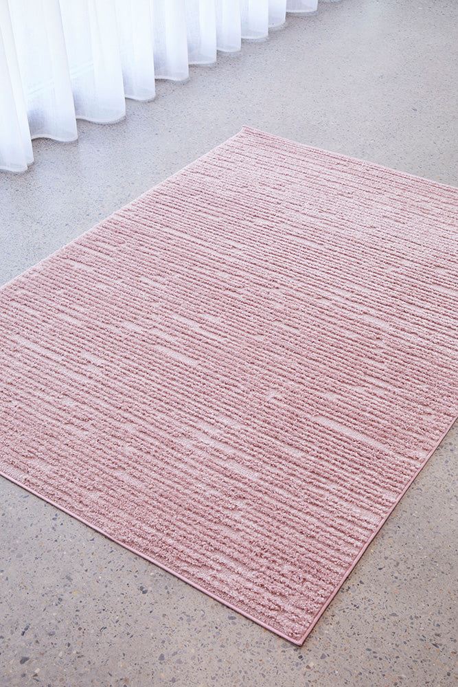 Marigold Suri Floor Rug Pink Rectangle