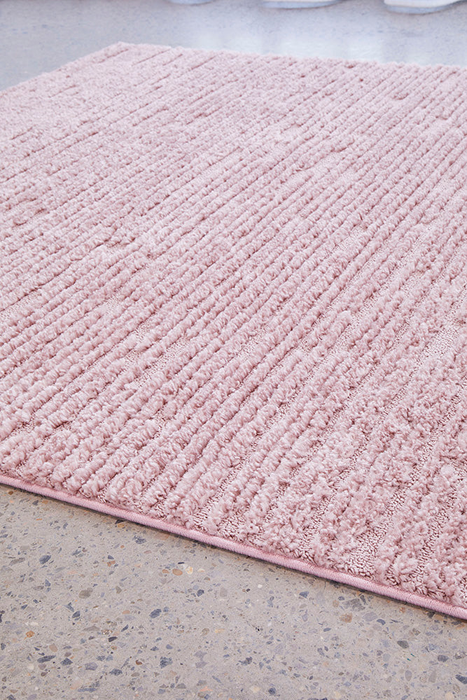 Marigold Suri Floor Rug Pink Rectangle