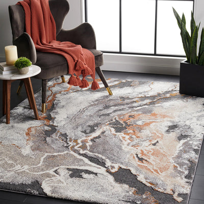 Mineral 222 Rug Rust Rectangle