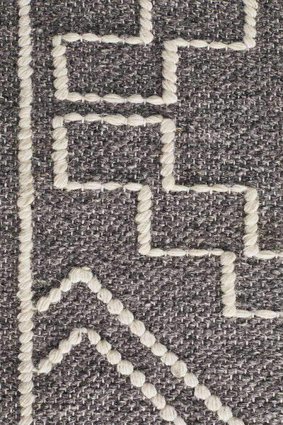 Salena Woven Floor Rug Grey Rectangle