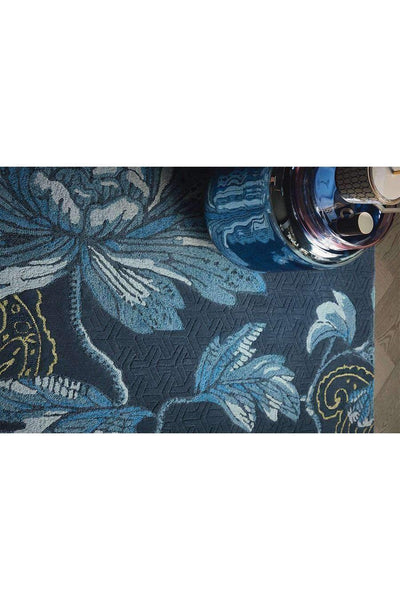 Wedgwood Fabled Floral Navy 37508 Rug Rectangle